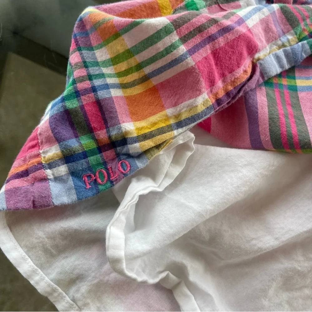 Ralph Lauren 24 Months Baby Girl Pink‎ Plaid Dress Spring Summer